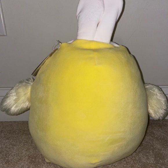 12” Chick with Bunny Ears Squishmallow - Picture 2 of 4